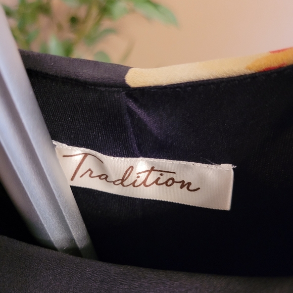 Floral Black Dress - Picture 4 of 5